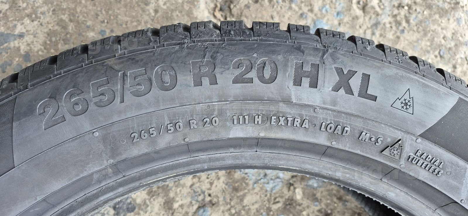 4 anvelope iarna ca noi Continental 265/50/20.Pretul este pe bucata. 6