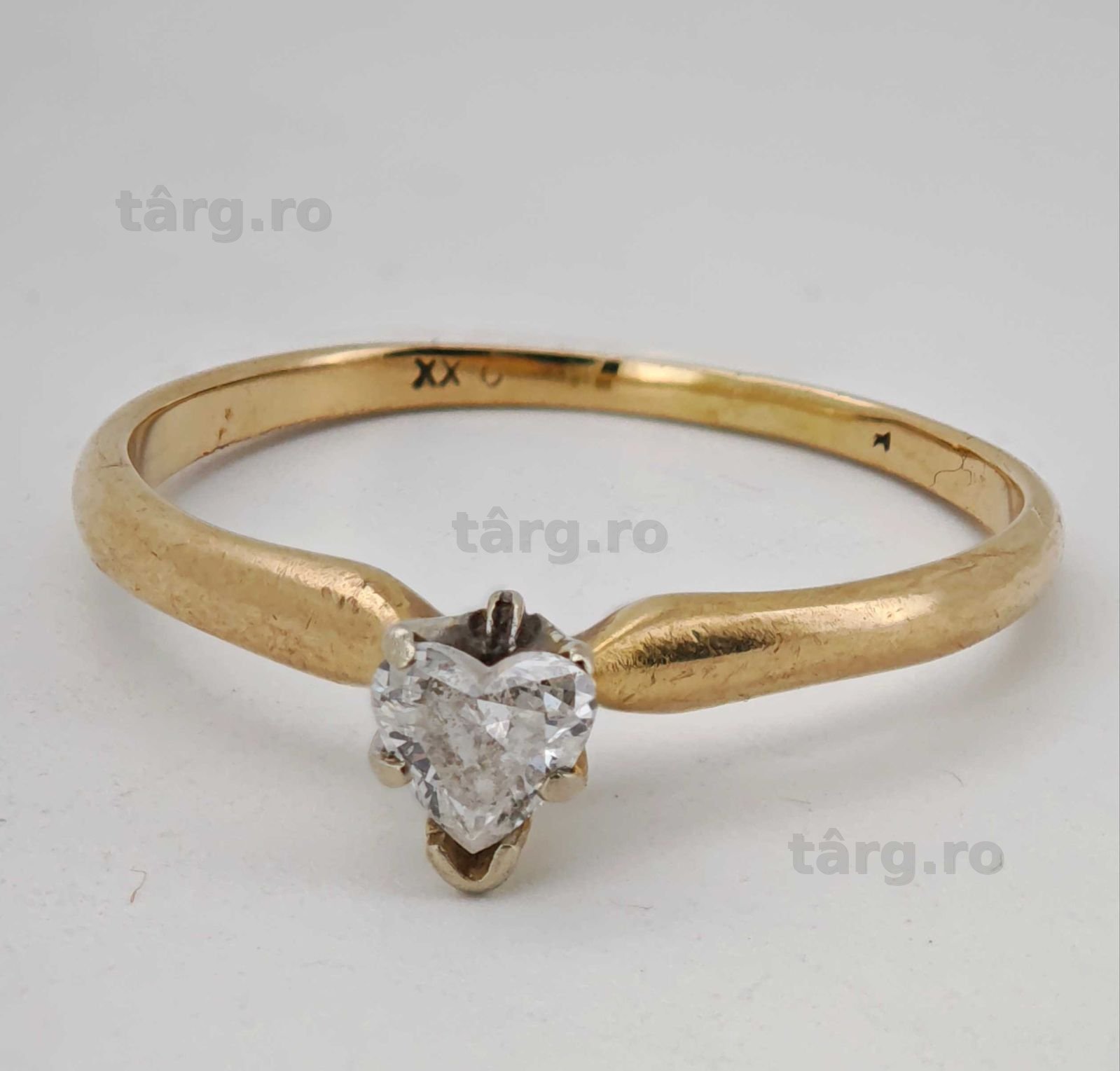 Inel 14k diamant natural 0.3ct
