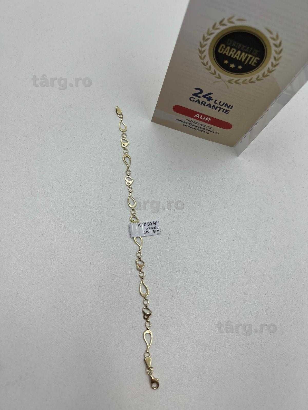Bratara Aur 14K 3.82g (Ag25 Belvedere B.42458) Garantie 2 ani! 3
