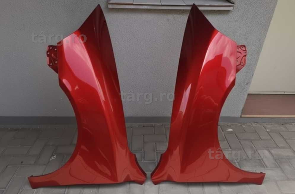Aripa Fata Dreapta & Stanga Skoda Octavia 2/II 2004-2008 Vopsita Rosu