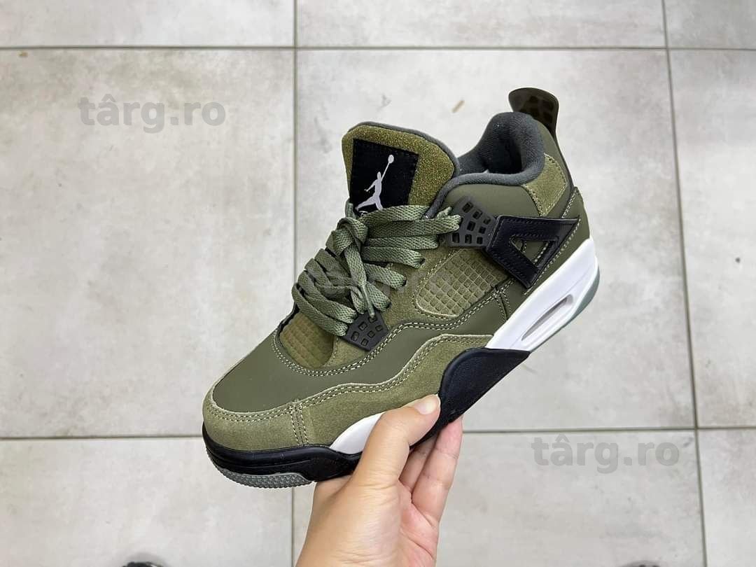 Jordan 4 retro olive 2