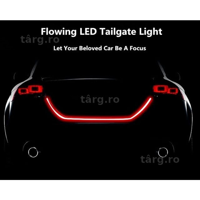 Banda LED portbagaj cu diferite functii 12V