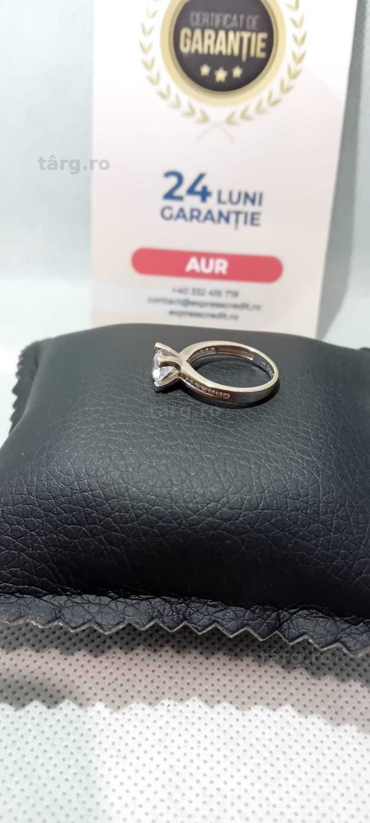 Inel Aur 14K (Ag18 Tutora b.28330) Garantie 2 ani! 3