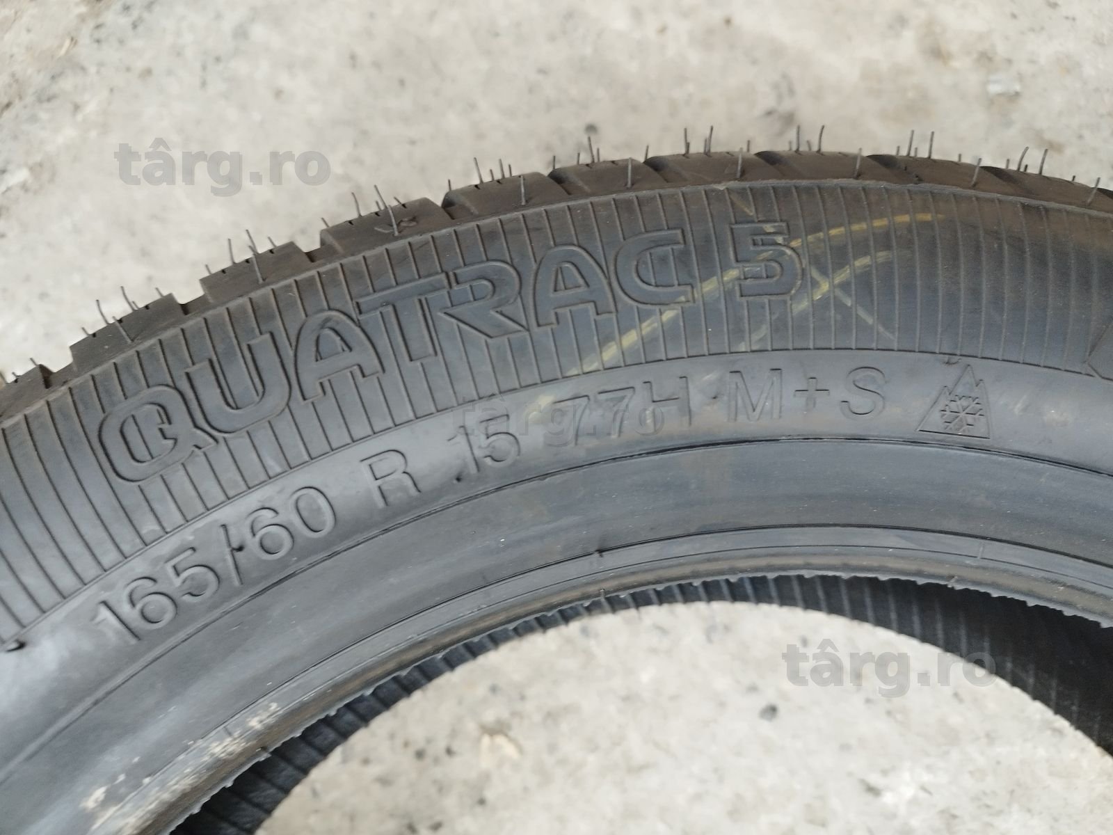 ,2 anvelope M+S noi VreDestein 165/60/15,dot 2020 3