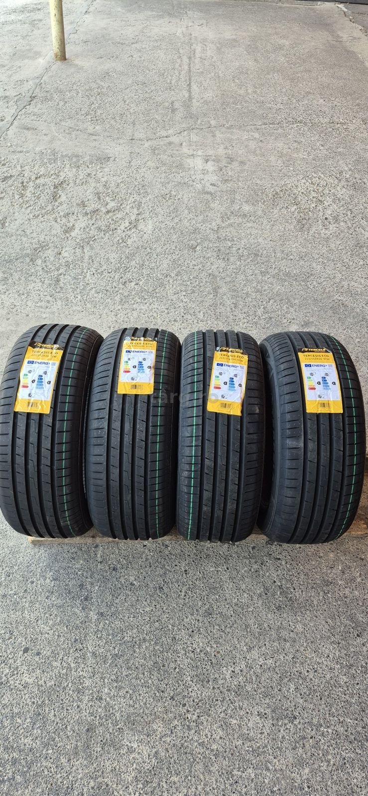 4 anvelope vara noi Tercelo 215/55/16,dot 2026.Pretul este pe bucata.
