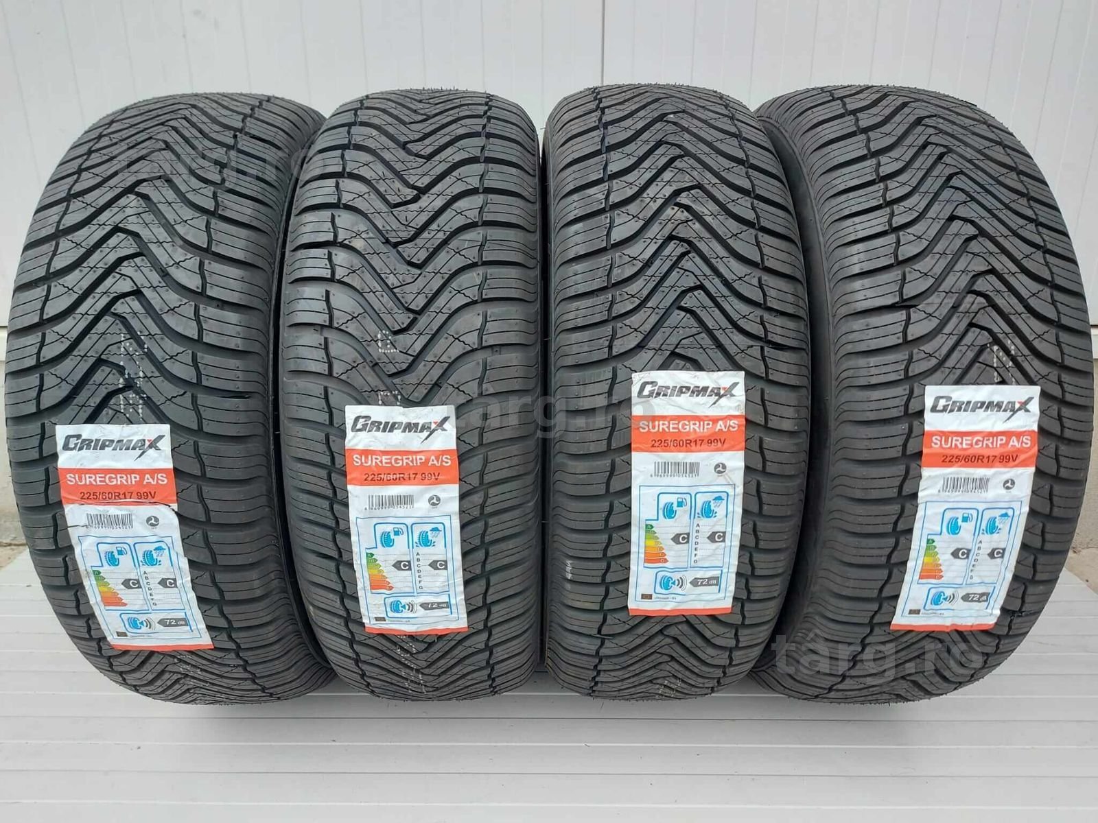 225/60 R17,  99V, GRIPMAX Suregrip A/S , Anvelope mixte M+S