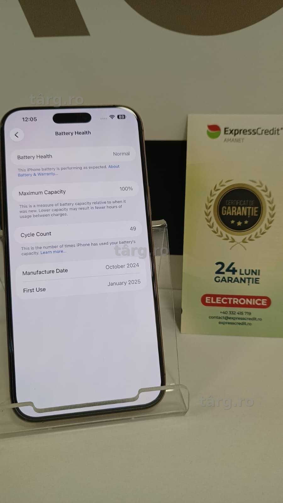 iPhone 16 Pro Max 256Gb [Ag24 Harlau B.45031] - Garantie 2 ani! 3
