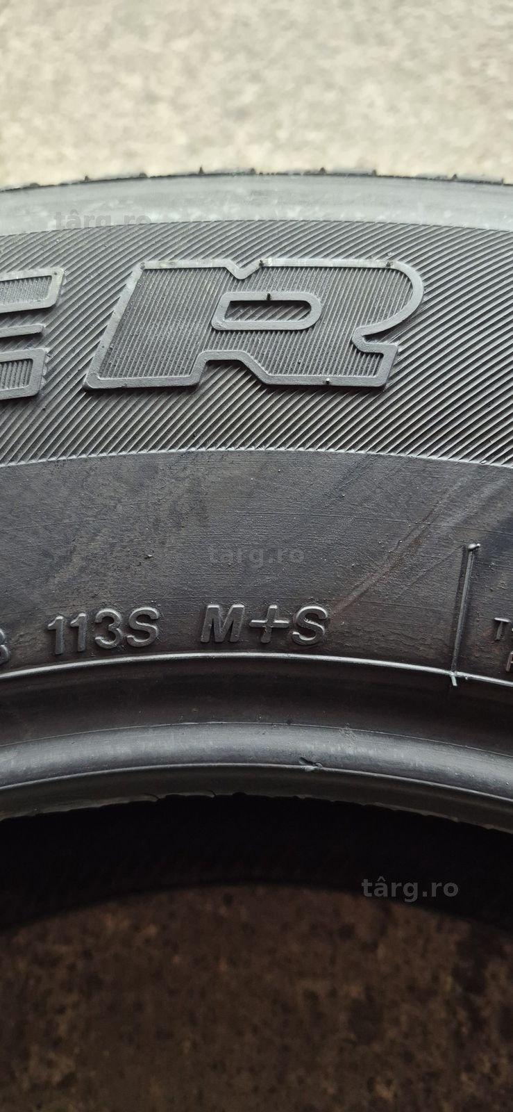 4 anvelope M+S Bridgestone 255/70/18.Pretul este pe bucata. 7
