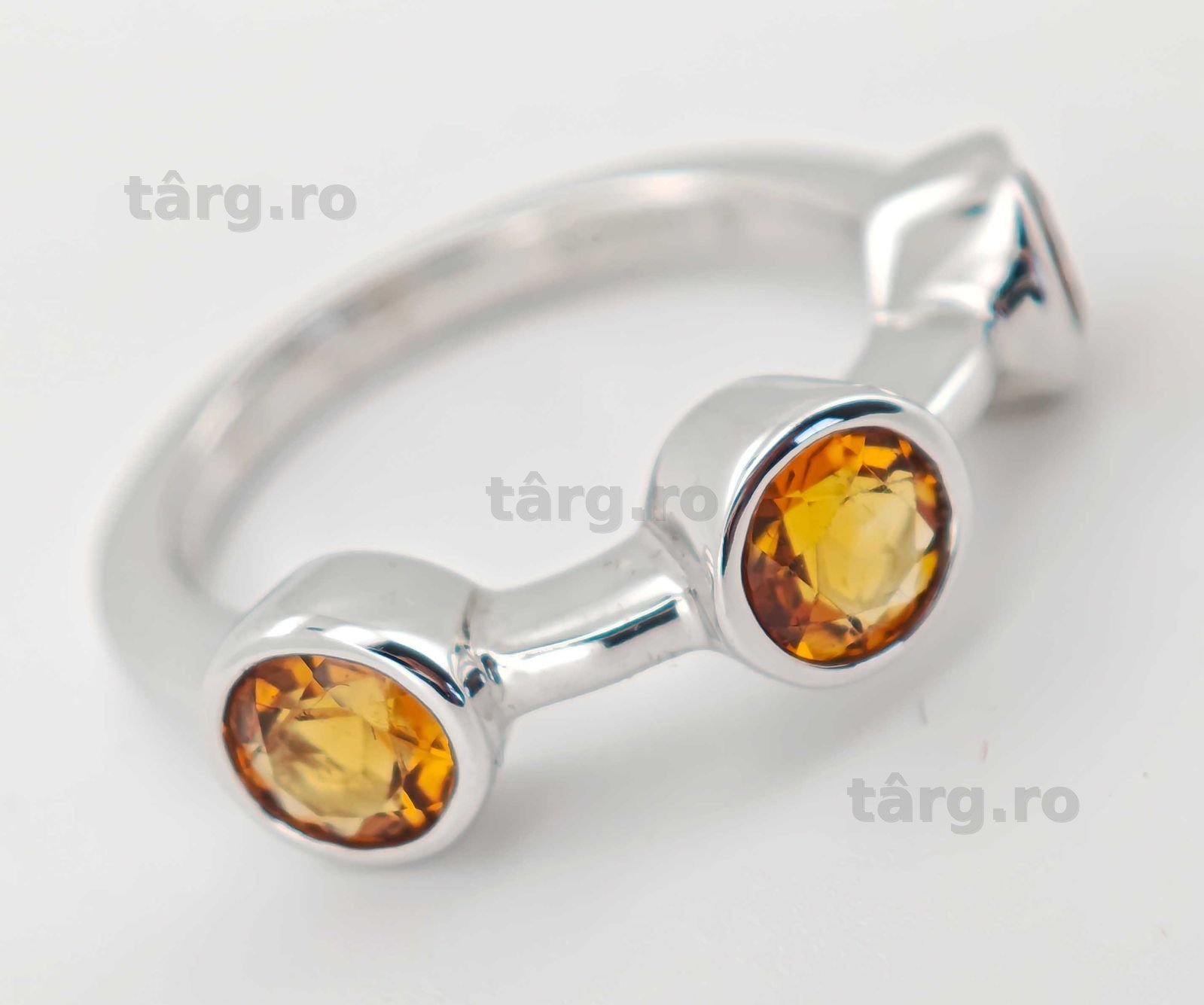 Inel aur 14k cu citrine Sonia Bitton