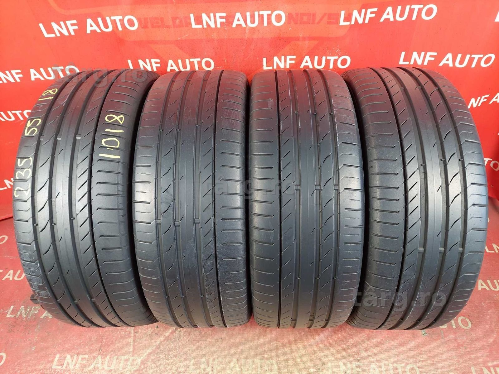 Anvelope de VARA - 235/55/18 - Continental - 6.86 MM - DOT 2018 !