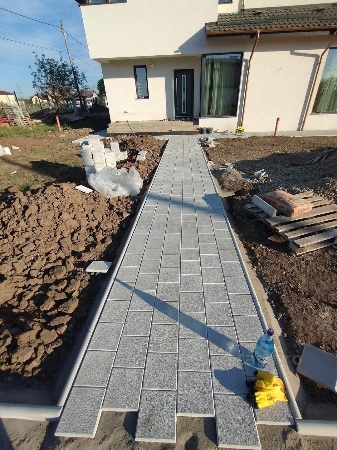 Super oferta pavaje si pavele din beton model Top Duos Montaj Transpor