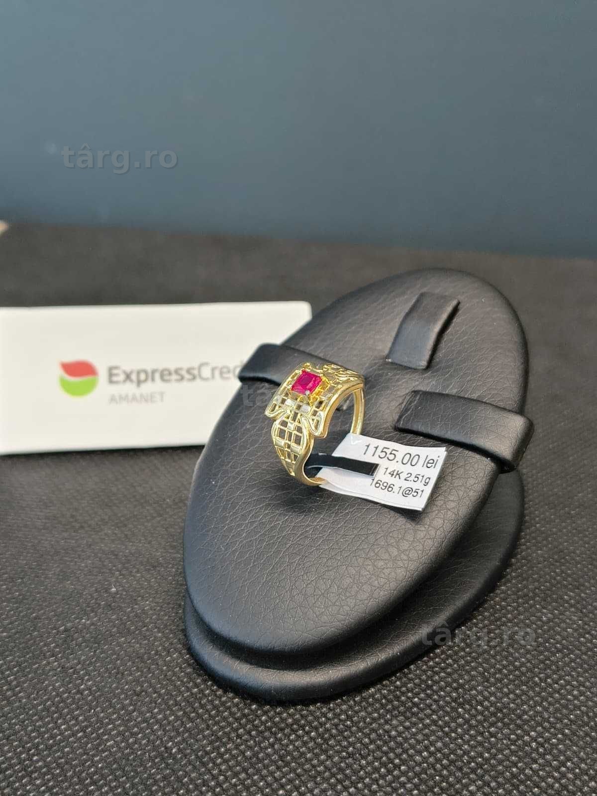 (AG51) Inel aur 14K 2.51g b1696 - Garantie 2 ani!