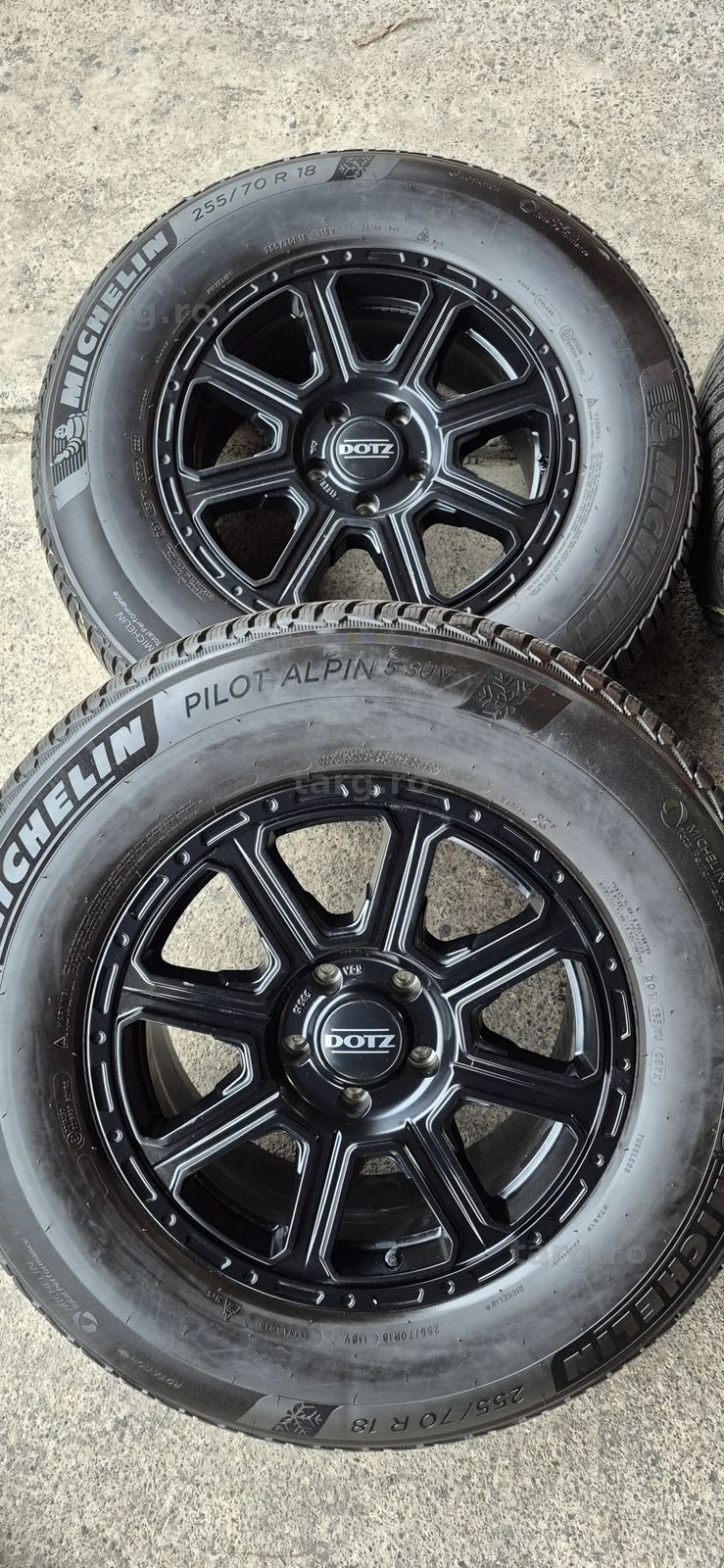 Set jante aliaj R18 Jeep,8 J×18H2,Et.30,echipate cu anvelope Michelin 2