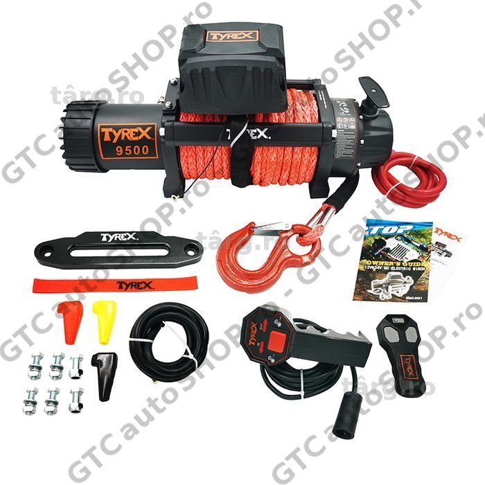 troliu tyrex 9500sp cablu sintetic