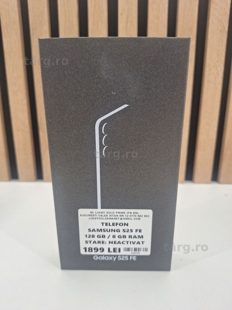 Samsung S25 FE Nou 128Gb 8Gb Garantie/Factura #60650