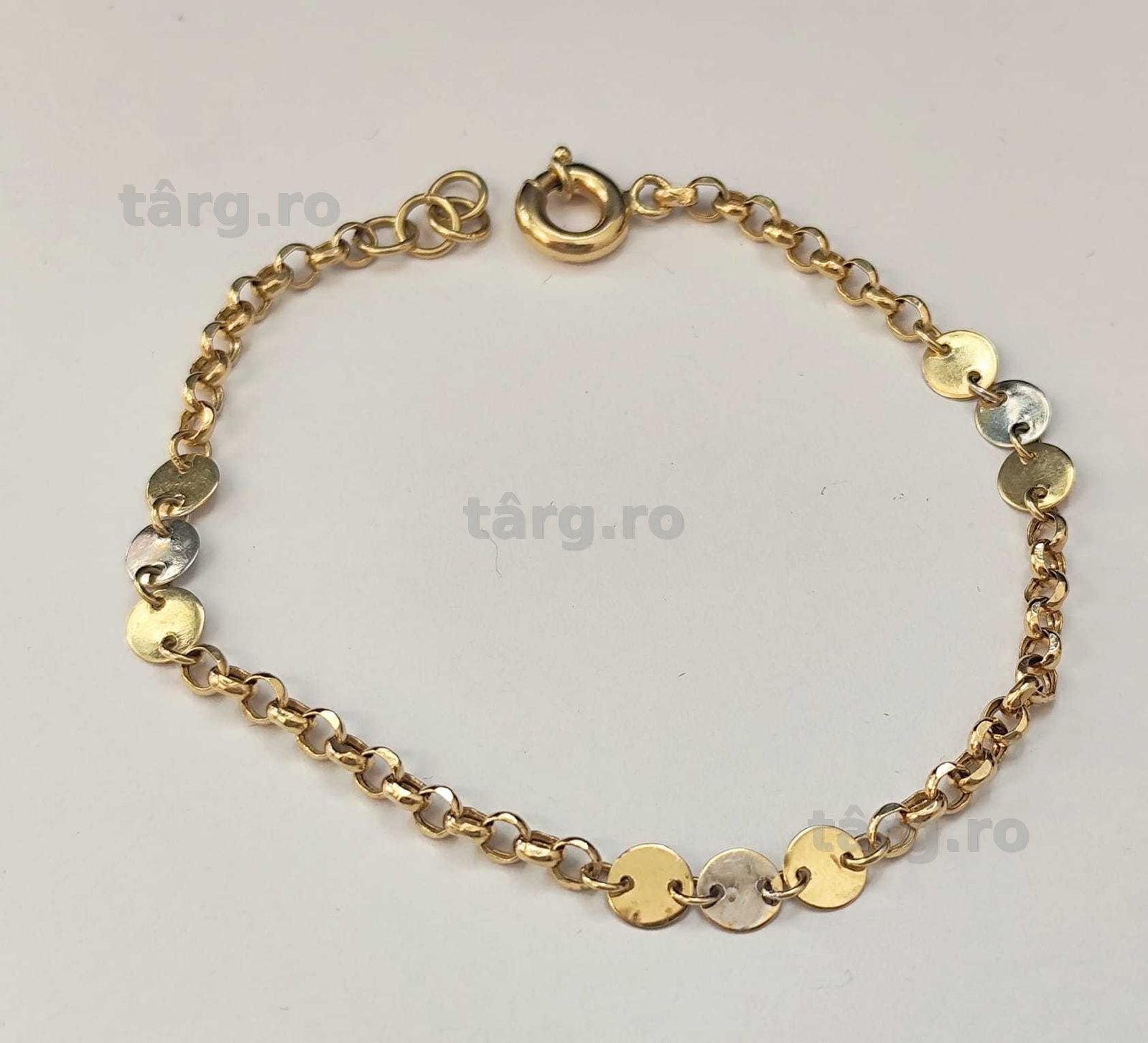 Bratara aur 14K 3.03gr (AG35  B 4609.1/46) Garantie 2 ani ! 3