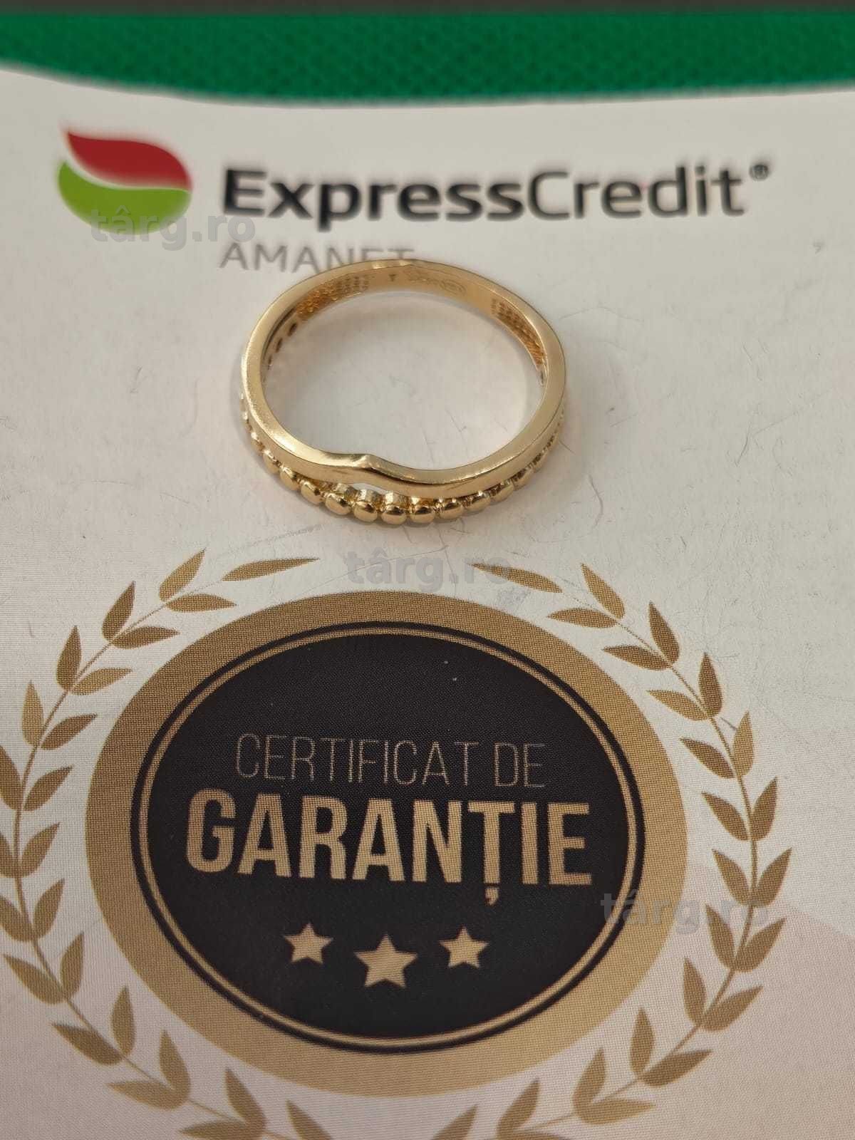 Inel 14K 2.13g (AG44 B.6970) GARANTIE 24 LUNI 2