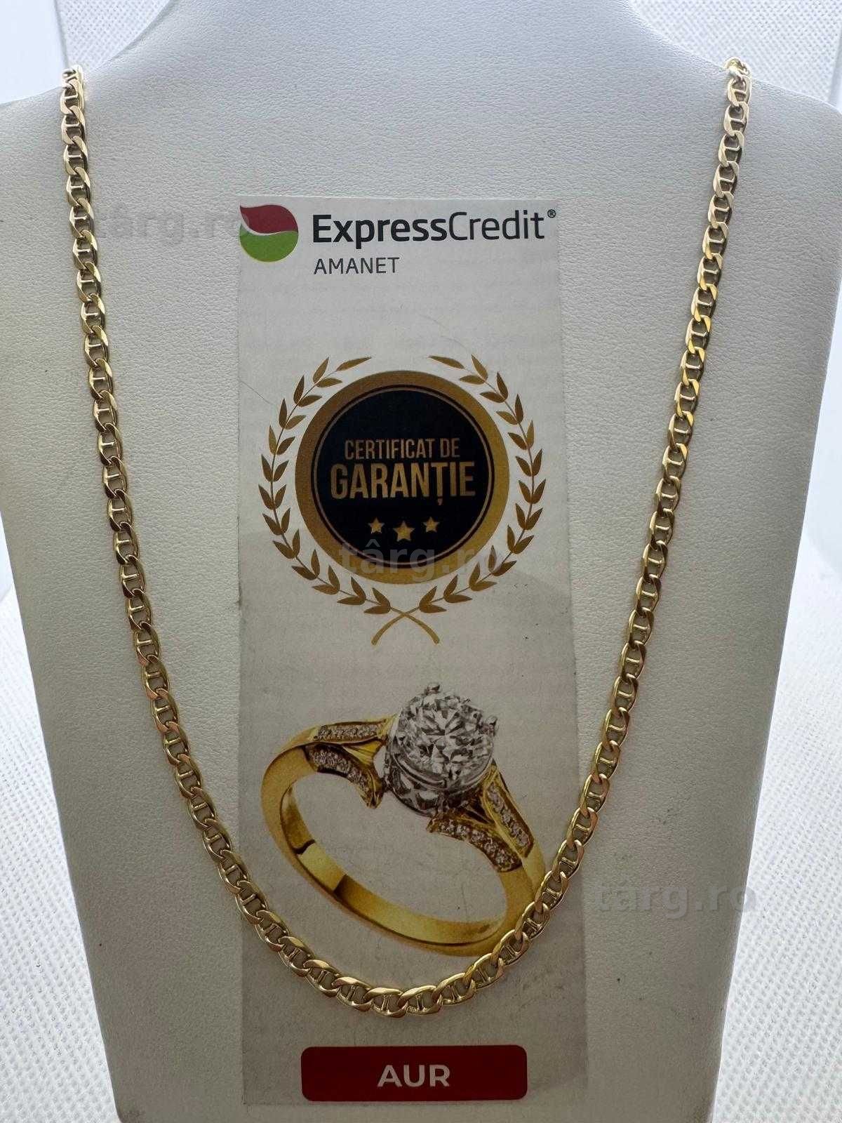 Lant din aur 14k (69716.1/ 10 Pacurari 1) Garantie 2ani!
