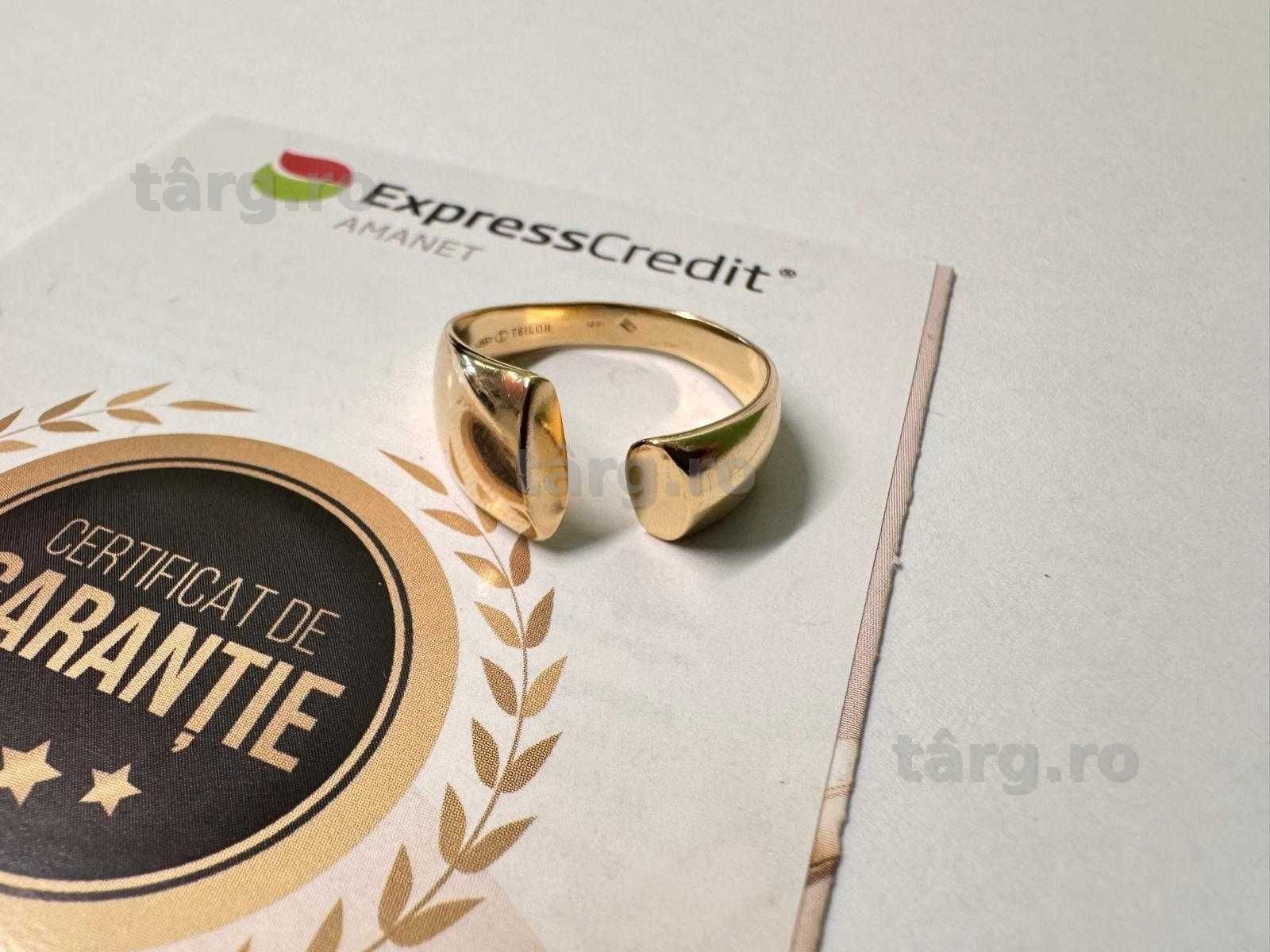 Inel aur 14K 3.60g (B.61326 Tatarasi) Garantie 2 ani