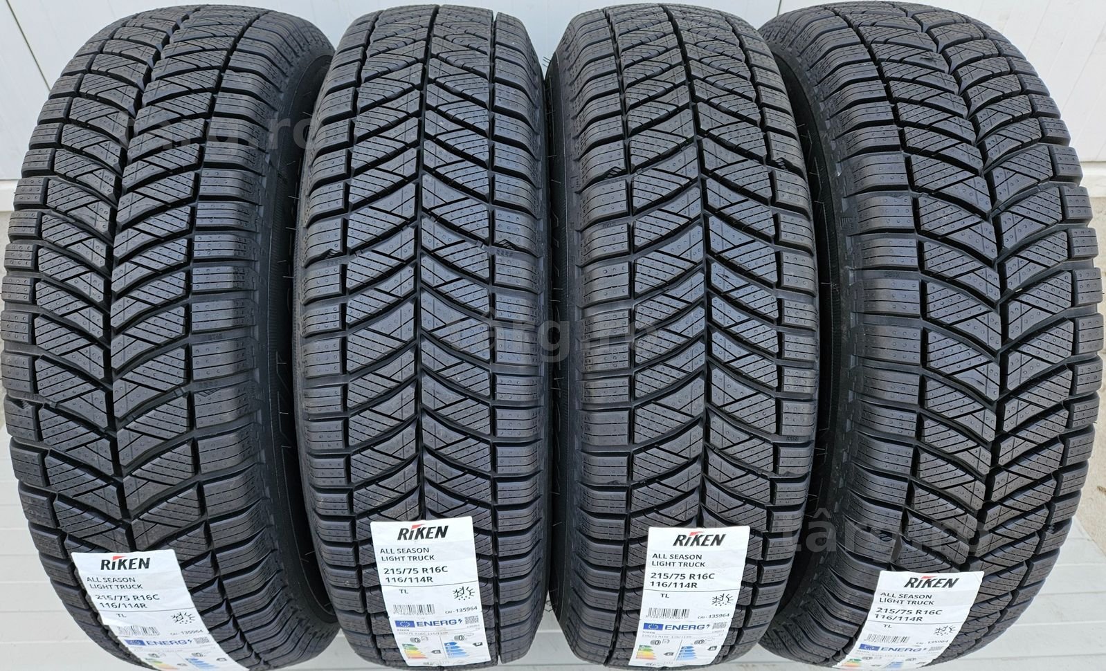215/75 R16C, 116R, RIKEN (By Michelin), Anvelope All Season M+S 2