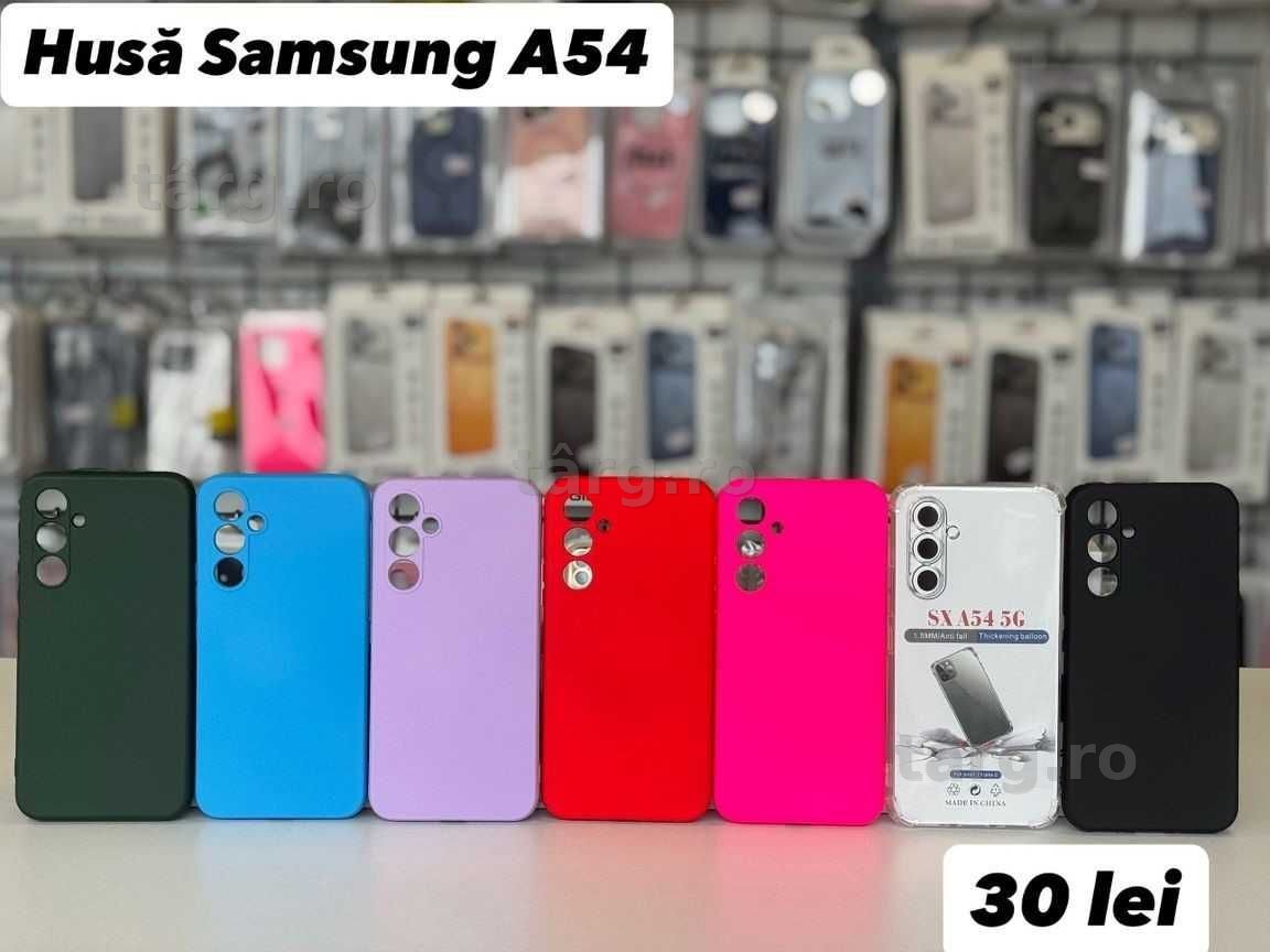 Husa silicon, folie, cablu, incarcator  Samsung A54