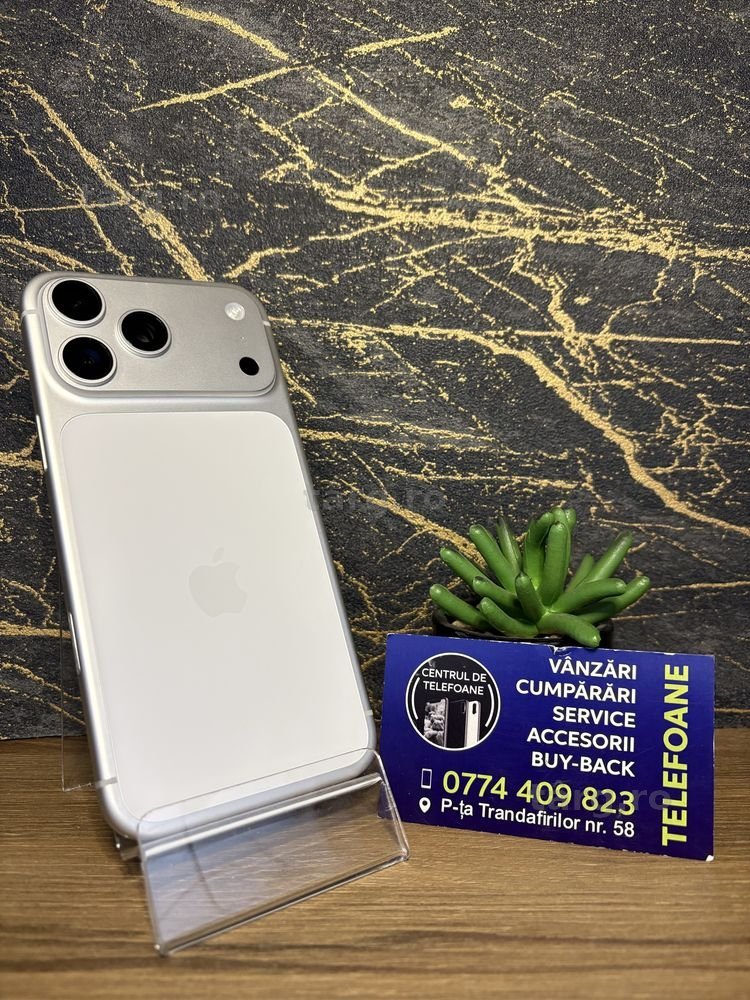 Iphone 17 Pro Max/256Gb/Garantie 2Ani Centrul de Telefoane/Rate