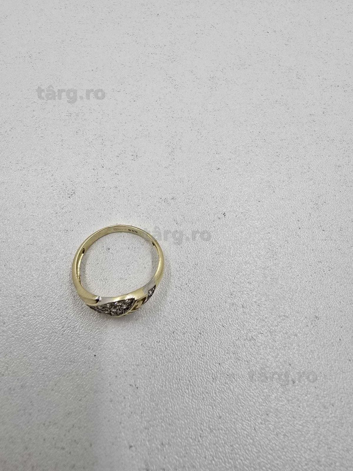 Inel aur 14K 2.25gr (Ag25 Belvedere B.42327)-Garantie 2 Ani! 3