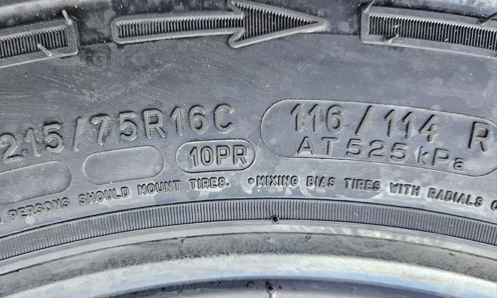 215/75 R16C, 116, MICHELIN CrossClimate, Anvelope mixte M+S PROMOTIE 3