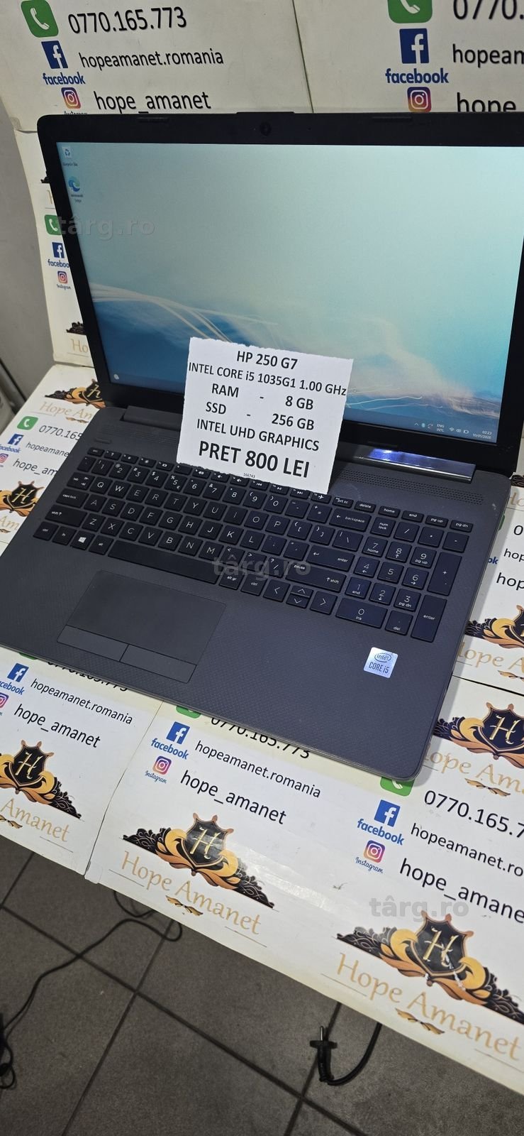 Hope Amanet P6 Laptop HP 250 G7 #166743