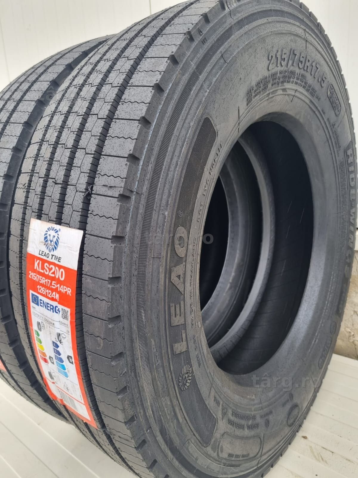 215/75 R17.5, 126M, LEAO, KLS200, Anvelope directie M+S 2