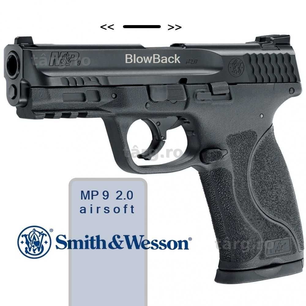 Pistol Smith&Wesson MP9   2.0 airsoft Metal slide UMAREX