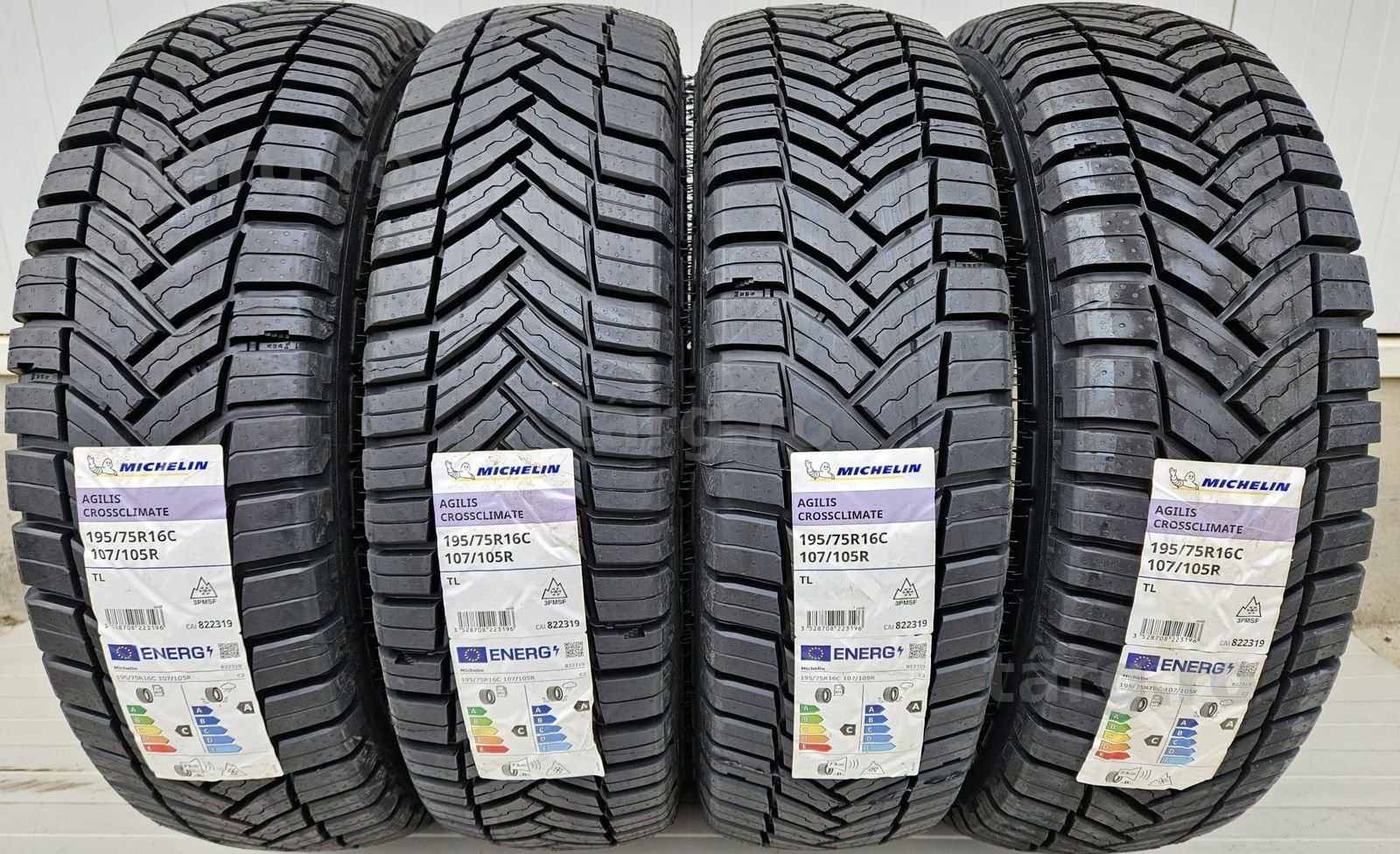 195/75 R16C ,107R  , MICHELIN CrossClimate , Anvelope mixte M+S
