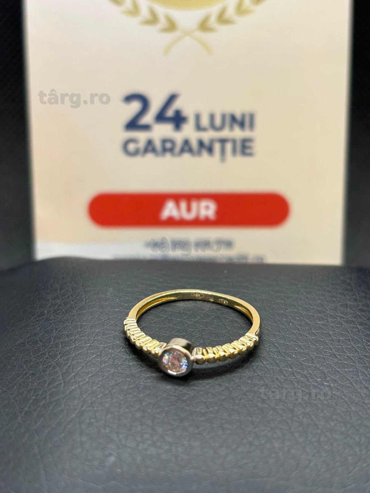 Inel aur 14k 1.94g (B.25742 AG31 Barboi) Garantie 2 ani!