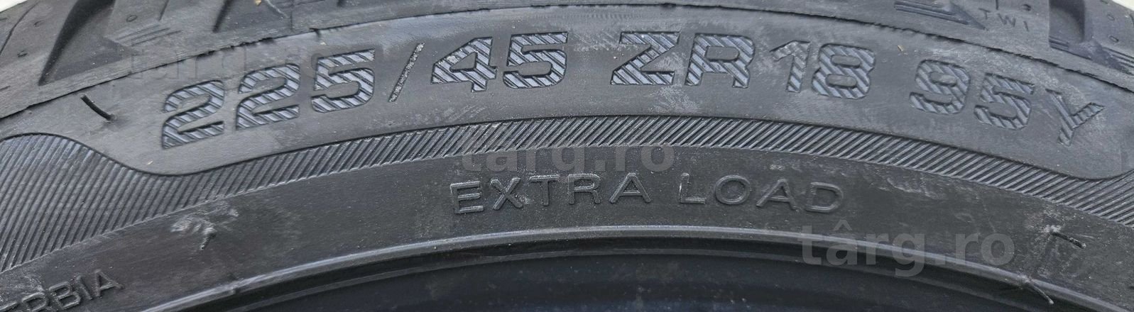225/45 R18, 95Y, RIKEN (by Michelin) , Anvelope All Season M+S 5