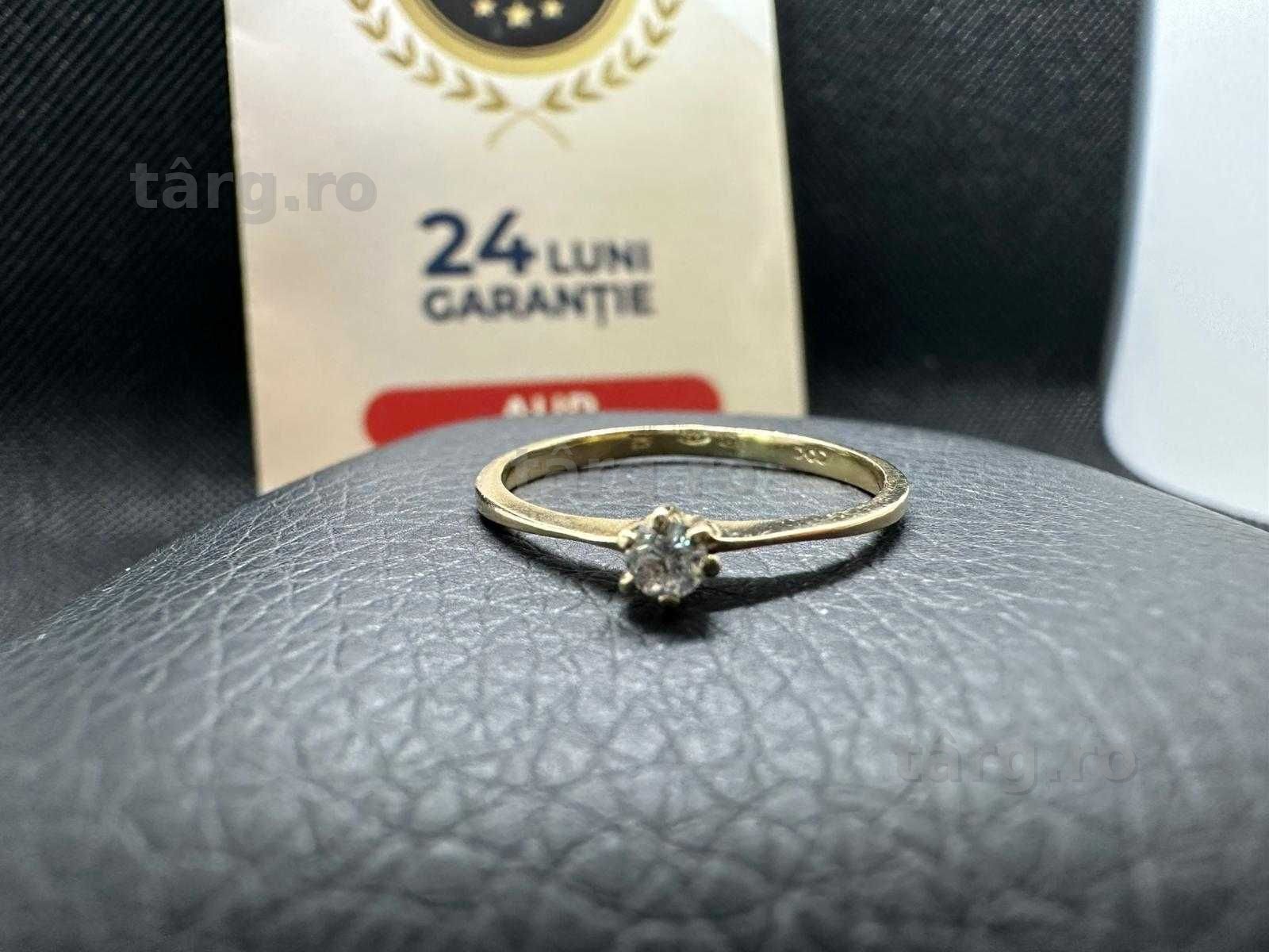 Inel aur 14k 1.17g (AG29 Siraj B.34807.2) Garantie 2 ani! 3