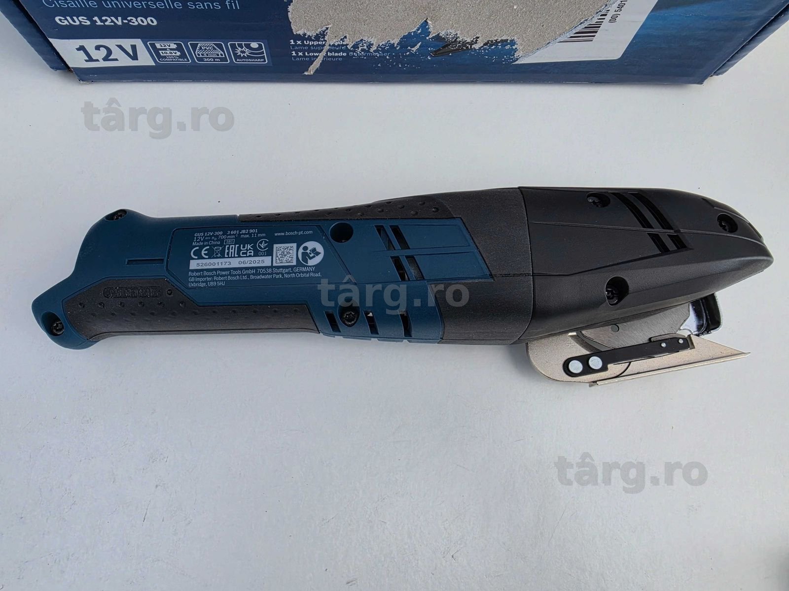 BOSCH GUS 12V-300 (SOLO) Foarfecă universală 5