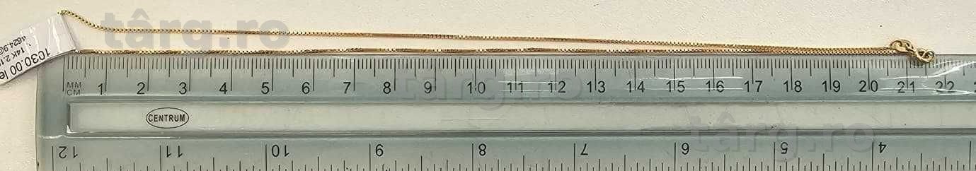 Lant Aur 14K 2.16g (AG35 B:4624.9*46) Garantie 2 Ani ! 2