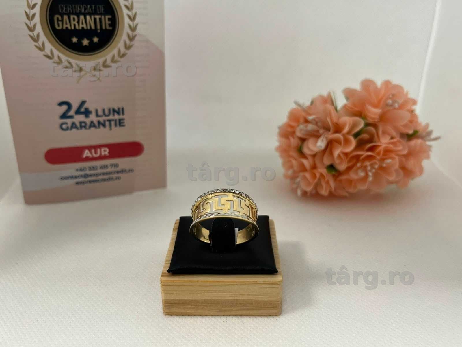 Inel aur 14K 3.74g (Ag16 Moldova b32999.3) - Garantie 2 ani!