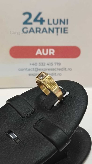 Inel aur 18K 2.40gr (AG24 Harlau B.45255.2) - Garantie 2 ani 3