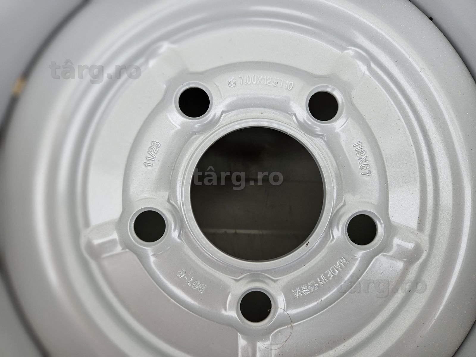 Jante remorca 7Jx12, 5/67/112, ET10 (pt anvelope 225/55 R12C) 2