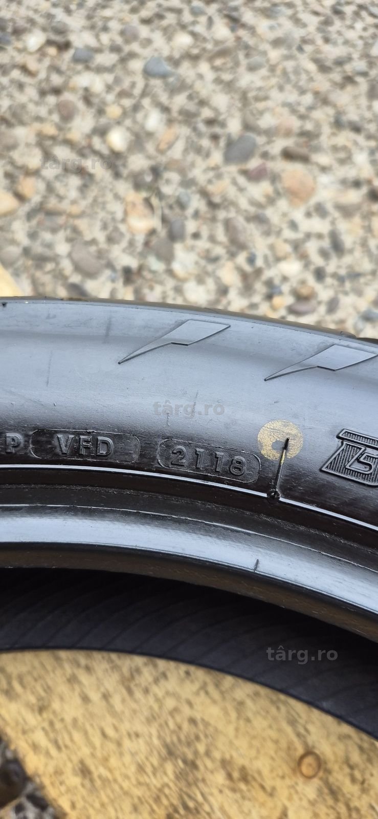 O anvelopa moto ca noua Bridgestone 150/70R17M/C,dot 2018. 6