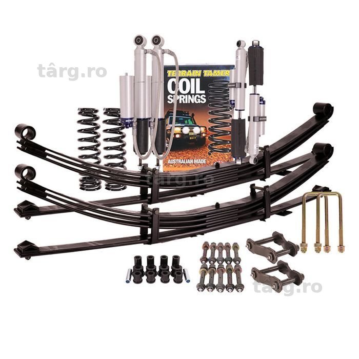 suspensie - kit complet terrain tamer pro cu rezervor reglabile +4/5cm isuzu d-max 2012-2020