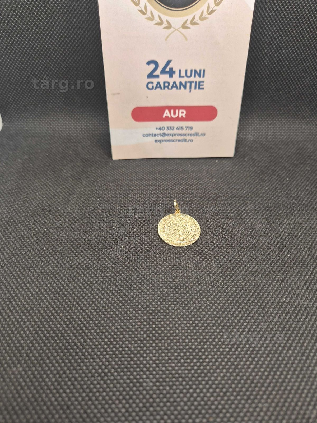 Pandantiv aur 14K 3.18g (50191.1 Ag11 Piata Nicolina) Garantie 2 ani!