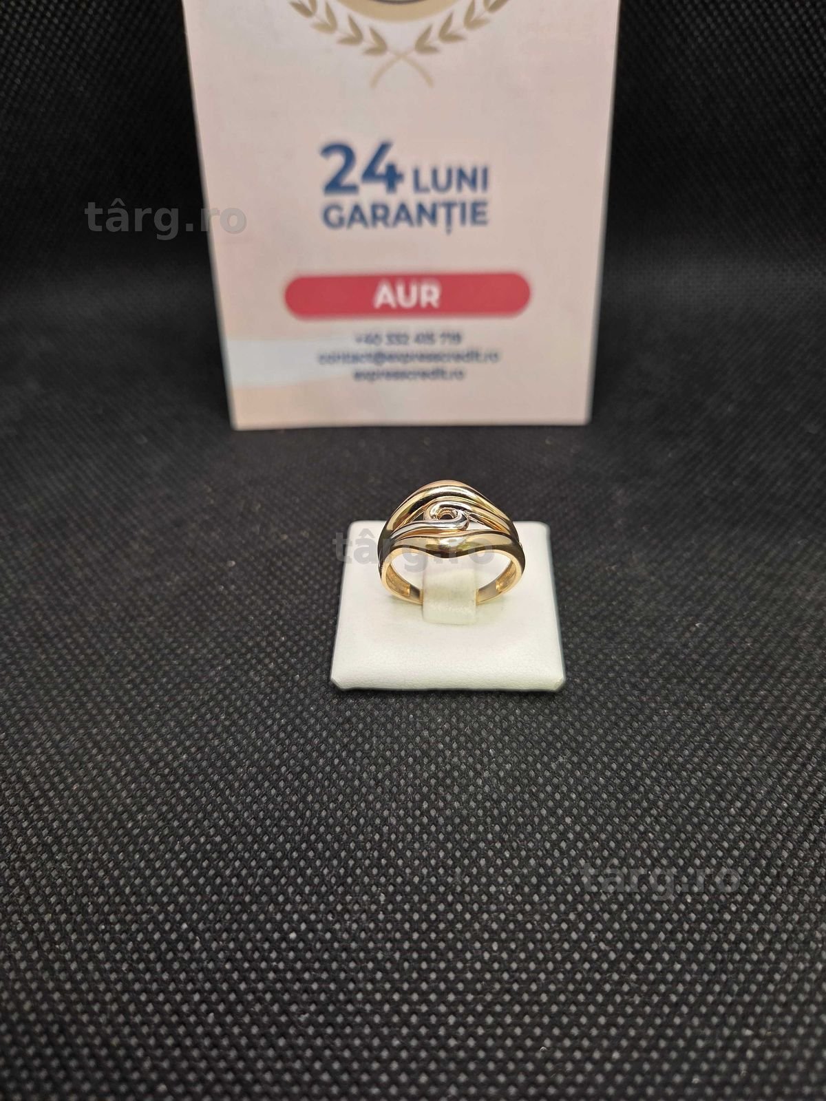 Inel aur 14K 2.98g (50030.1 Ag11 Piata Nicolina) Garantie 2 ani!