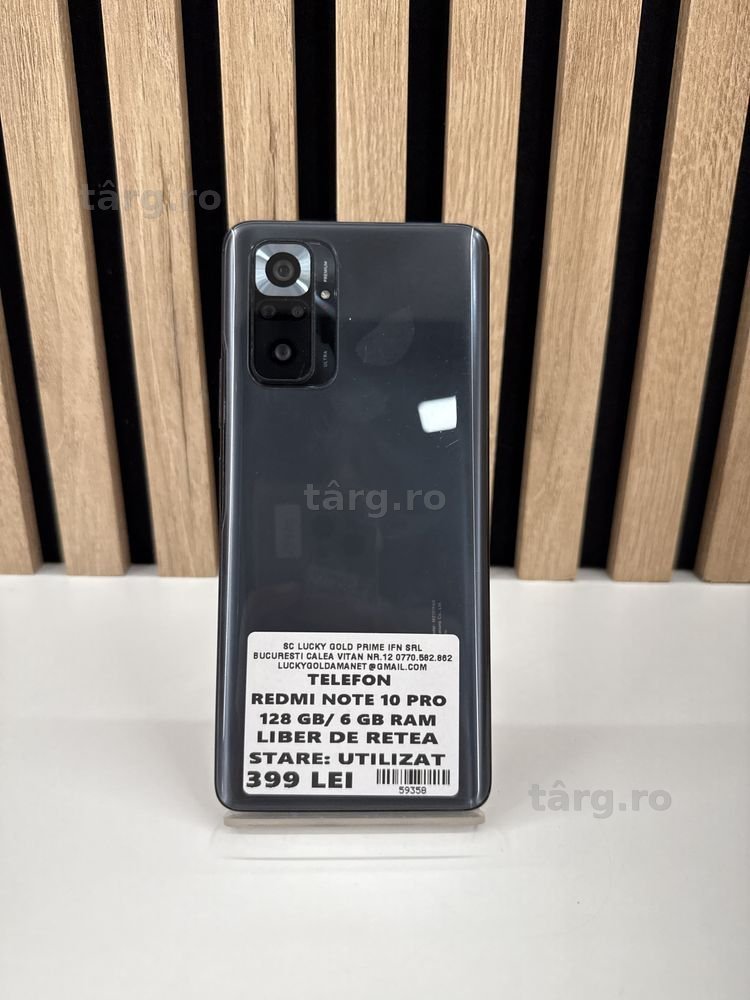 Redmi Note 10 Pro 128Gb/6Gb Ram GARANTIE/FACTURA #59358
