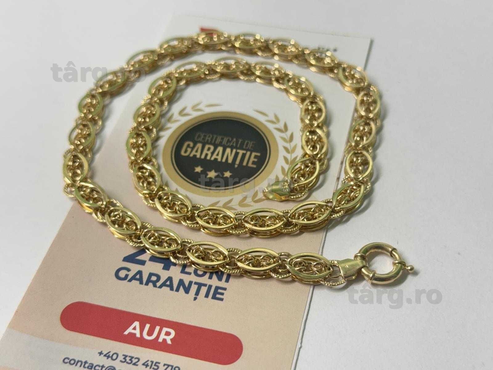 Lant aur 14K 17.24g (B.60934 Tatarasi) Ridicare personala