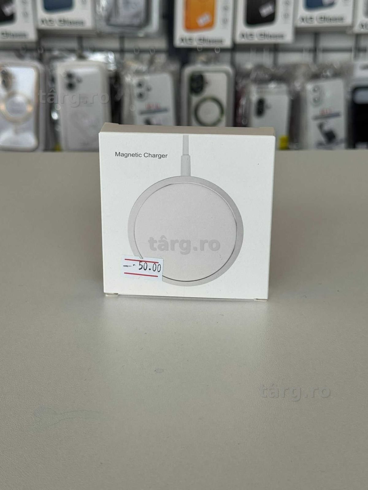 Incarcator iPhone MagSafe - Cablu incarcare wireless fast charge 15W
