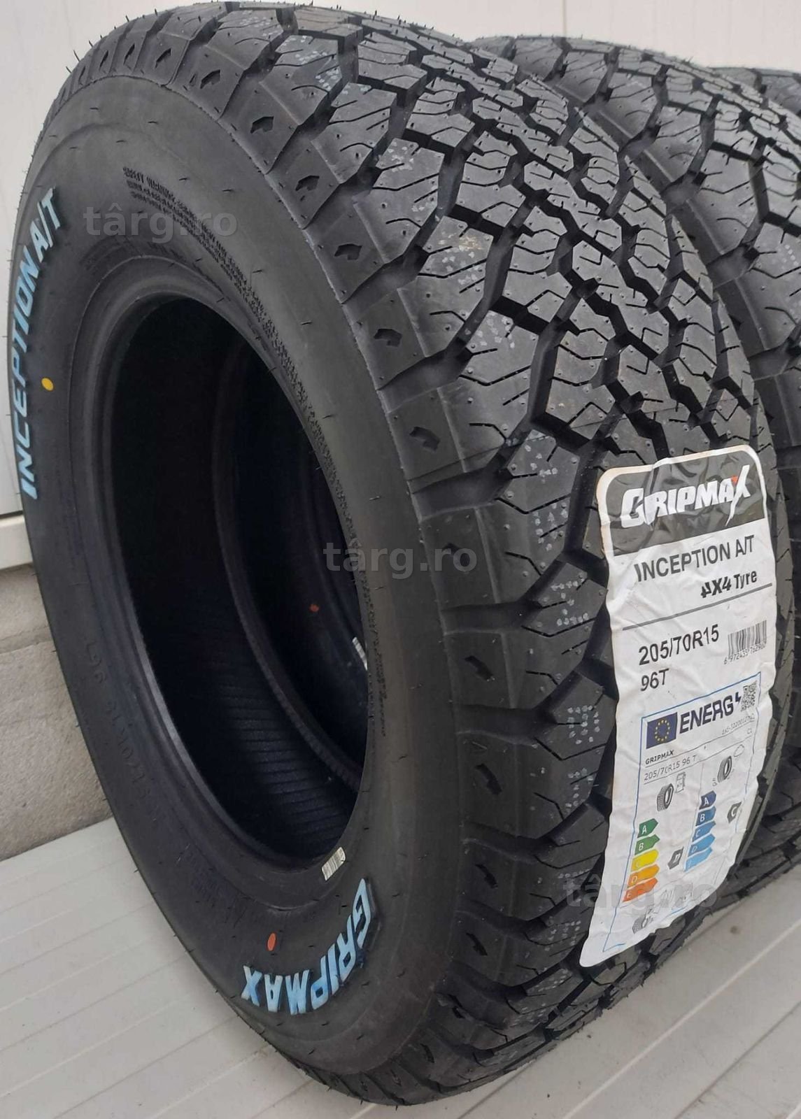 205/70 R15, 96T, GRIPMAX, Inception A/T, Anvelope All Terain 2