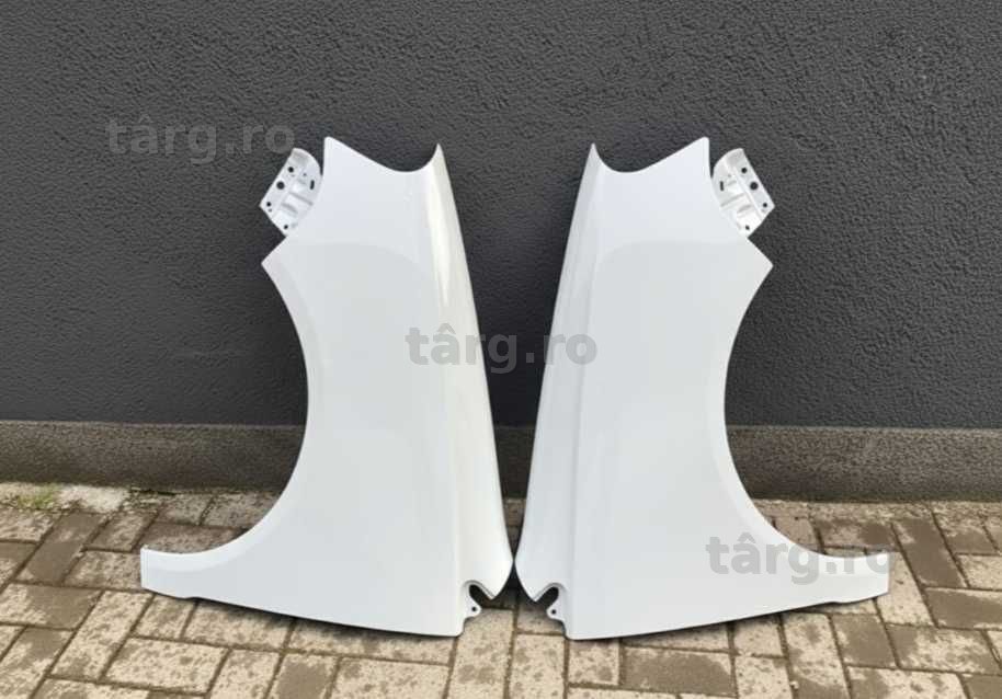 Aripa Fata Dreapta & Stanga VW Polo 6/VI 9N 2005-2009 Vopsita Alb