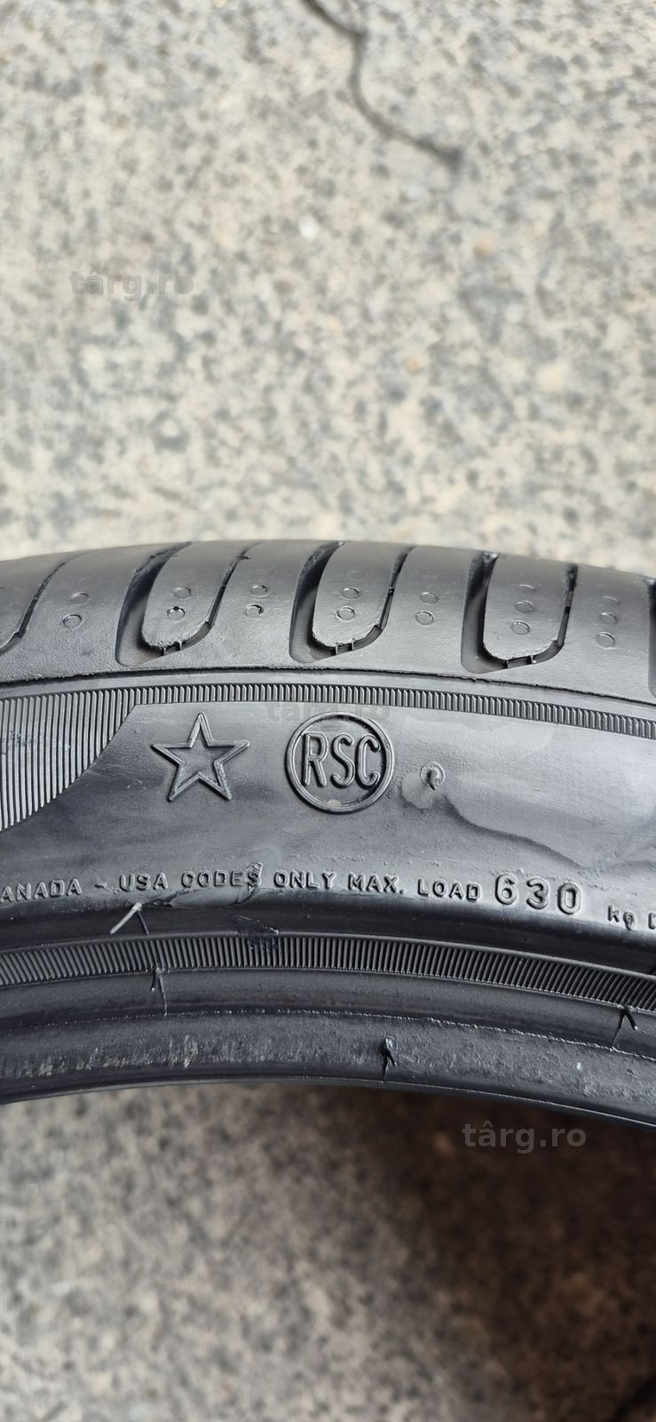 2 anvelope vara runflat noi Pirelli 225/40/18,dot 2021.Pretul este pe bucata. 7